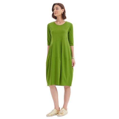 TIRELLI Diagonal Seam Summer Dress
